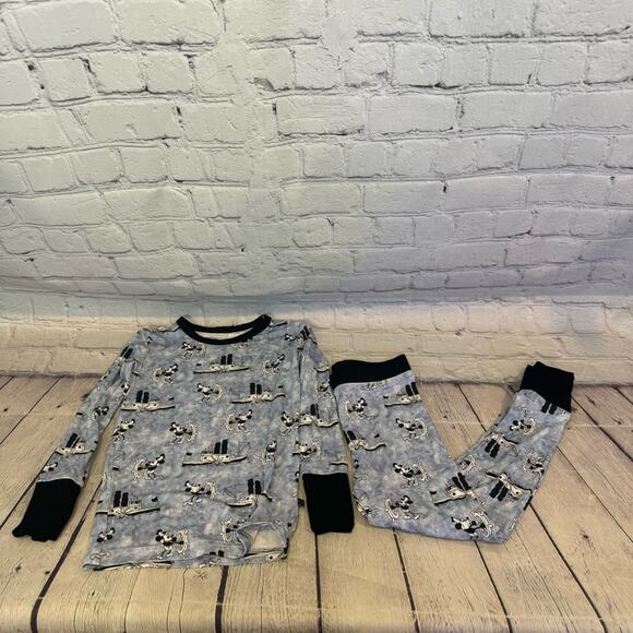 The Sleepy Sloth Steamboat Mickey Bamboo Pajama Set - Picture 1 of 3